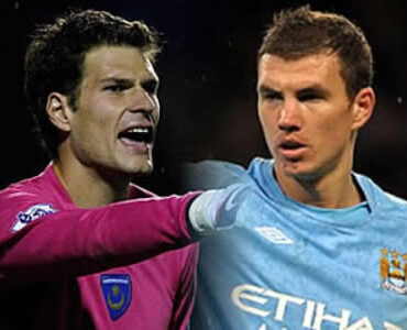 Asmir Begovic Edin Dzeko 390531751